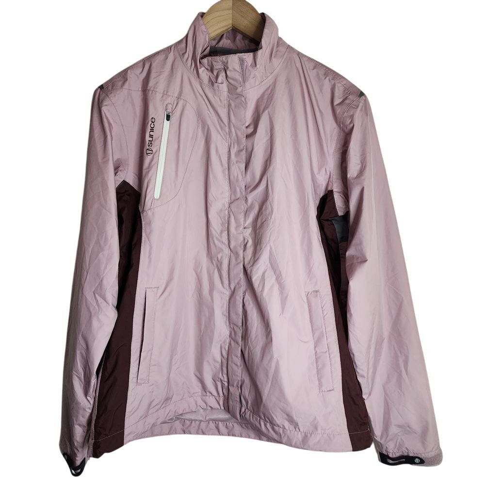 Sunice Golf Jacket‎ Women's Medium Typhoon Zephal Waterproof Breathable Purple